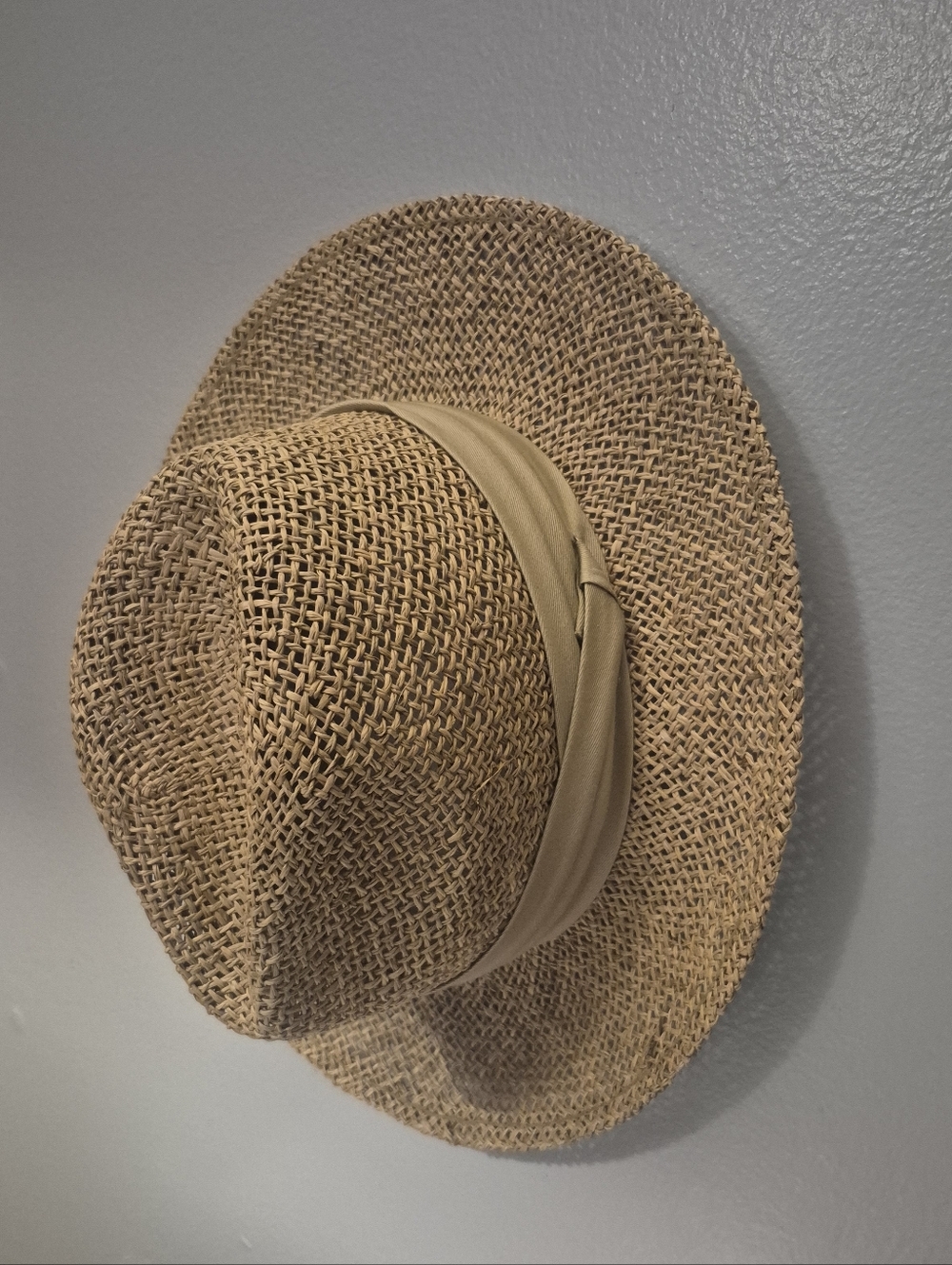 Summer Club Woven Straw Sun Hat - Natural
